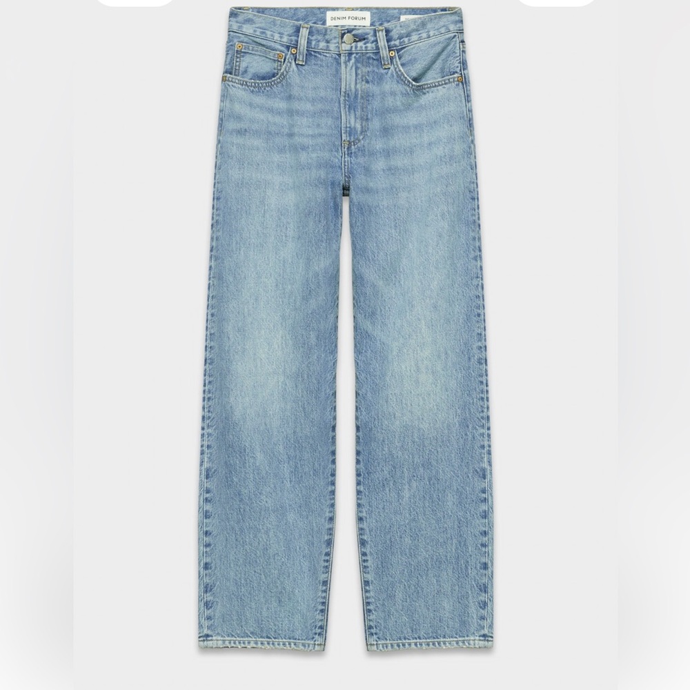 Denim Forum The ‘90s Marlo High-Rise Baggy Jean